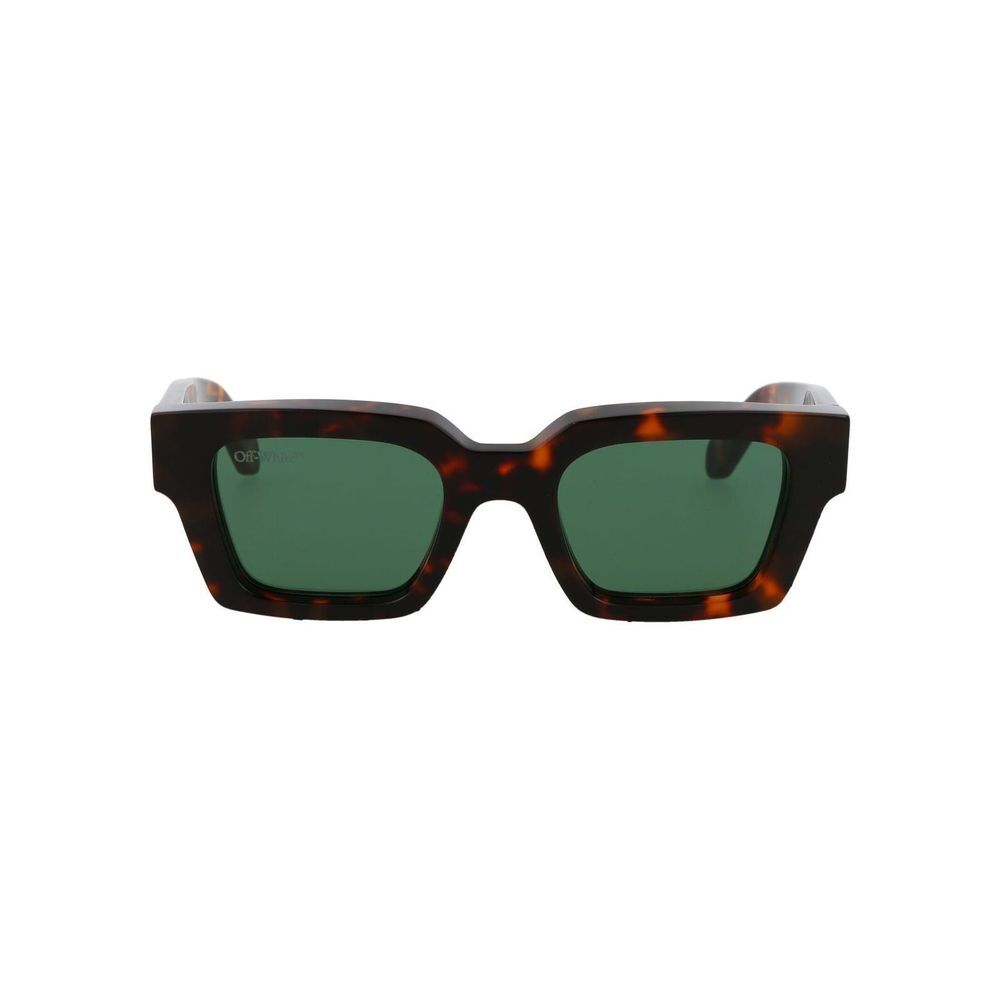 NWT OFF WHITE VIRGIL HAVANA GREEN Sunglasses - Picture 6 of 8